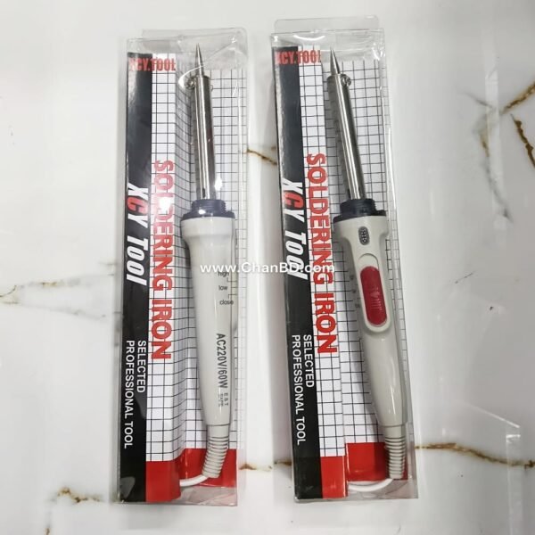 60W IRON  WHITE HIGH LOW  IN WHITE BOX XCY TOOL