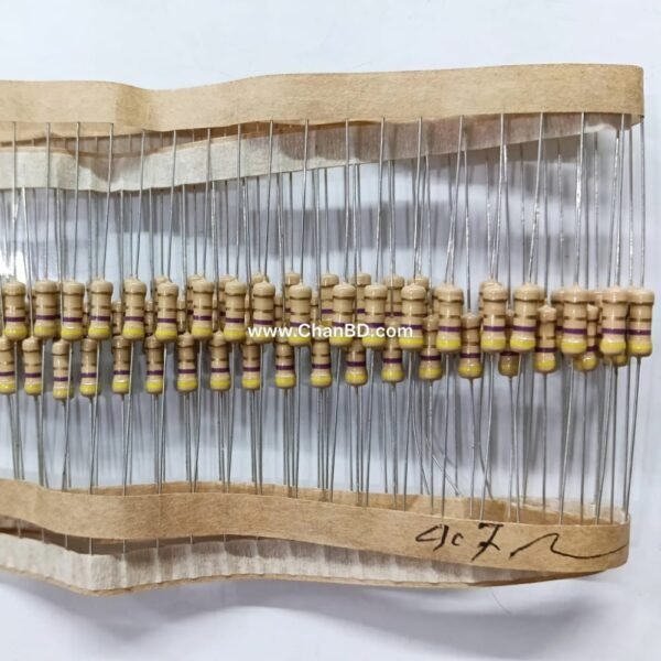 1/2W 4.7 ohms 4COLOR RESISTOR