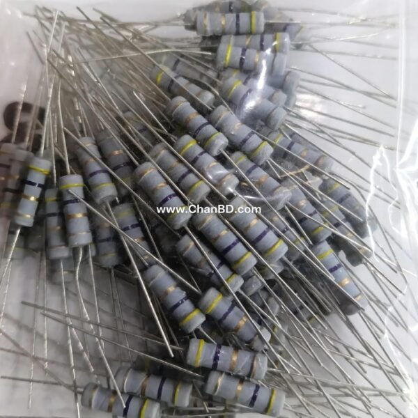 1W 4.7 ohms 4COLOR RESISTOR