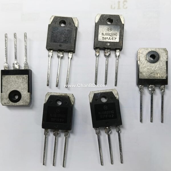 NJW00281G  ON USED NPN TO-3P