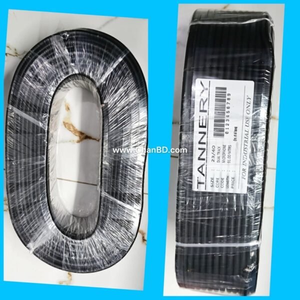 TANNERY  MICROPHONE CABLE  91M  INDIA BLACK