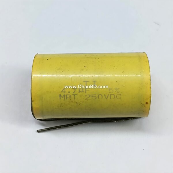 250V4.7uF Non Polar TI YELLOW 30*19  Code: 19803534
