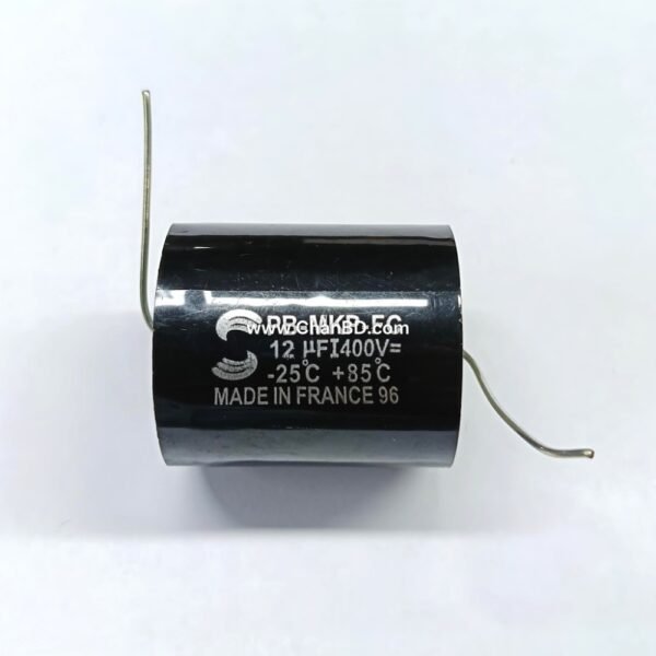 400V12uF MADE IN FRANC Black Non Polar 36*32  Code: 30819223