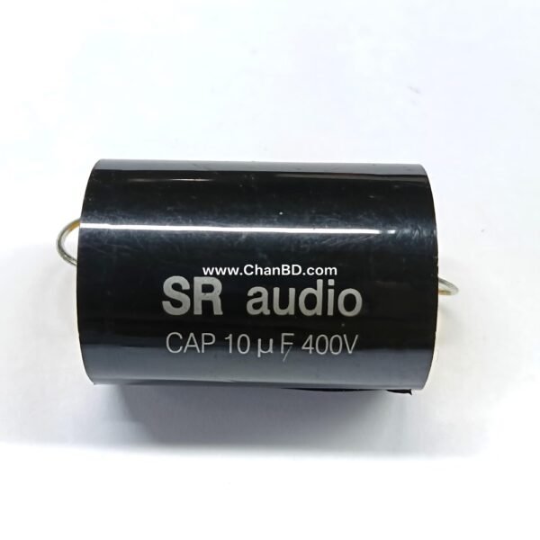 400V10uF Non Polar SR AUDIO 35*27 Black+Yellow  Code: 03194707