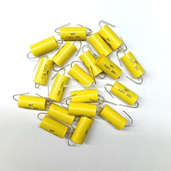 250V2.2uF MKT Non Polar 25*13 YELLOW  Code: 40095691