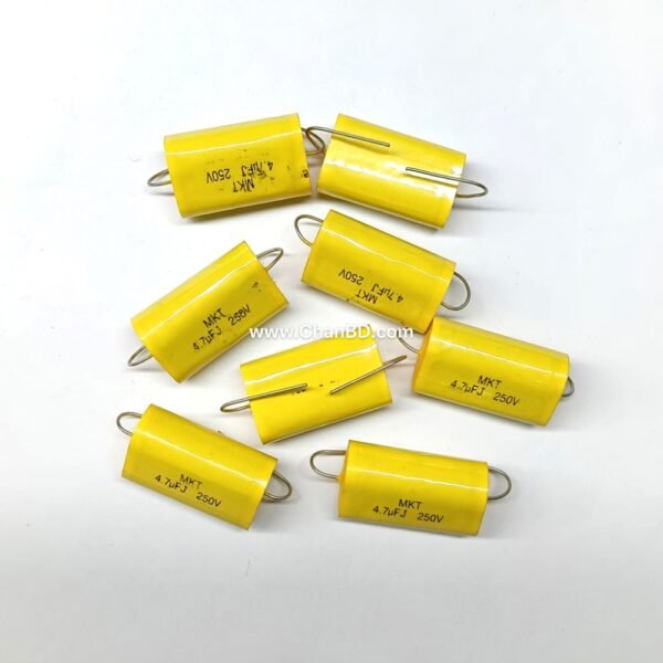250V4.7uF Non Polar MKT 30*12*18 YELLOW  Code: 30651324