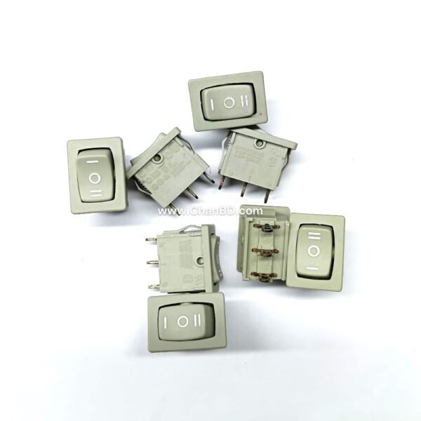 2 WAY SWITCH 2pin Small Gray color  Code: 32391625