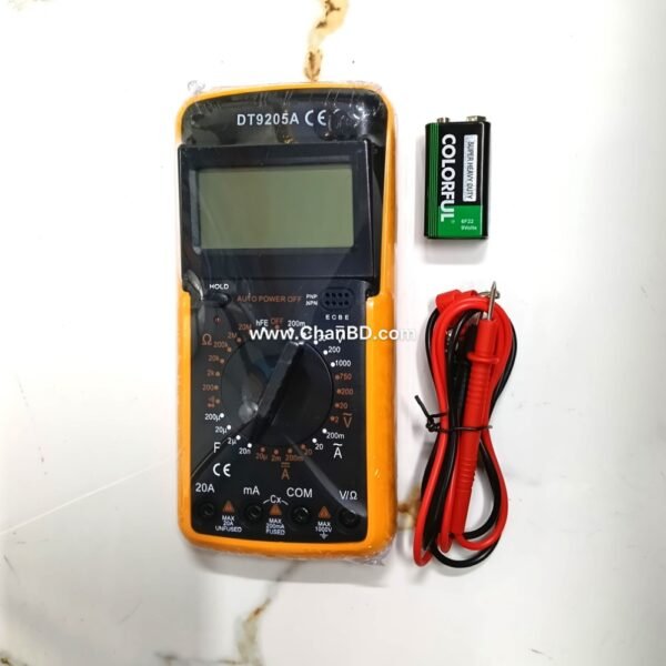 DIGITAL MULTIMITER M-9205 CHINA  Code: 57631026