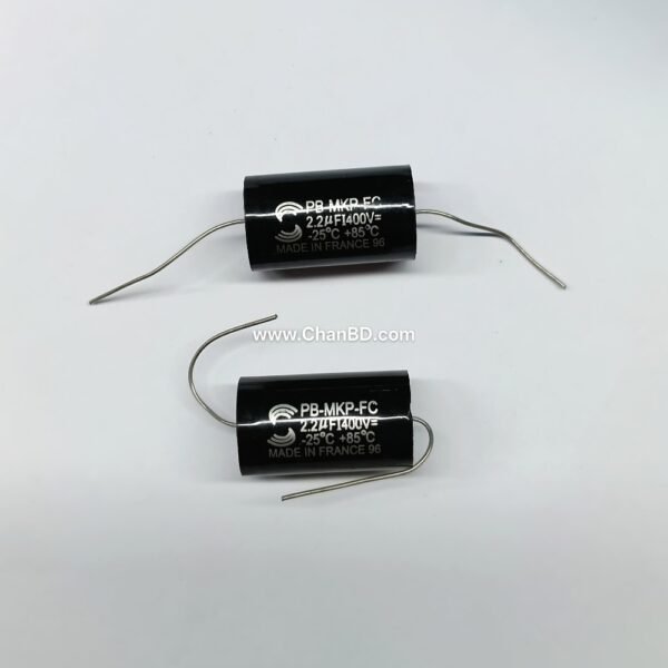 400V2.2uF MADE IN FRANC Black Non Polar  Code: 29346781