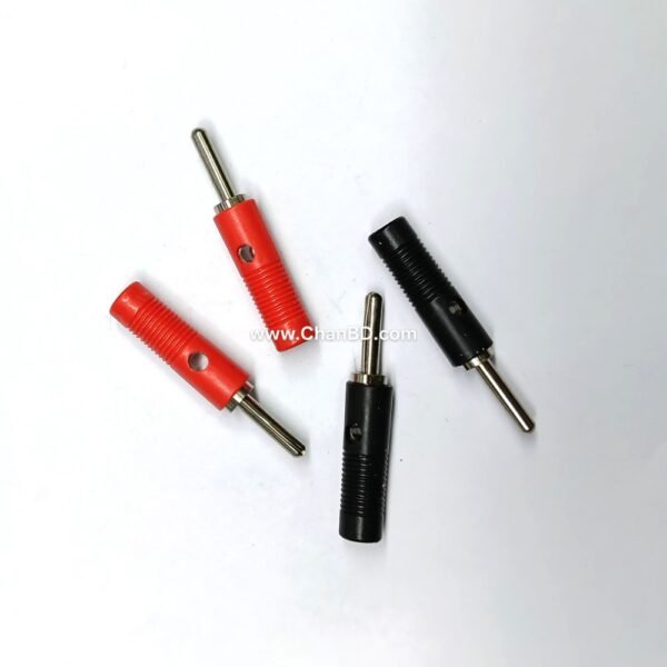 Indian BANANA PLUG Red/Black  Code: 87199065
