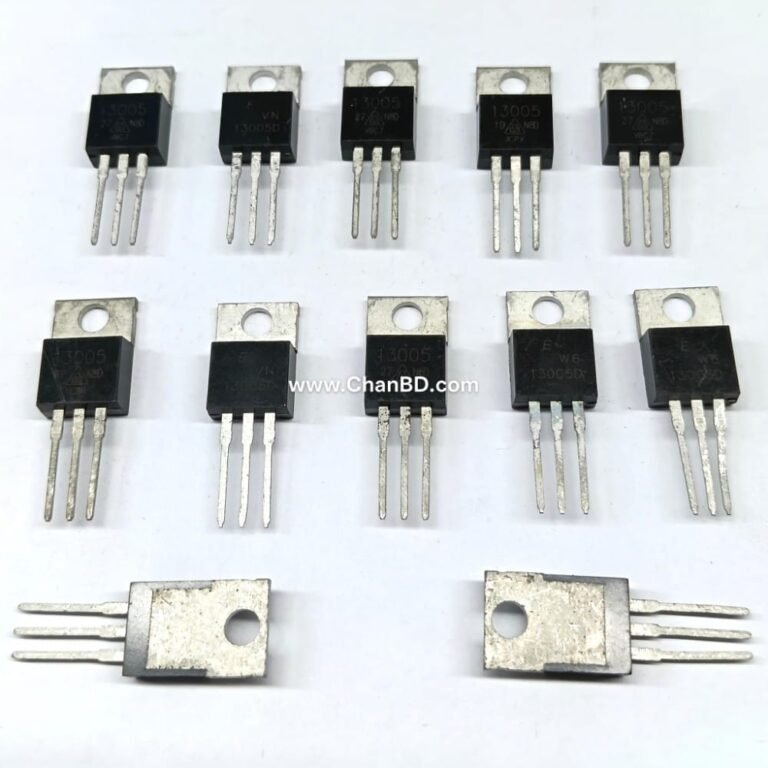 The 13005 (often designated as MJE13005 or E13005) is a high-voltage, high-speed NPN power switching transistor. It is specifically designed for 115V and 220V switch-mode applications, including electronic lighting ballasts, switching regulators, motor controls, and power inverters.