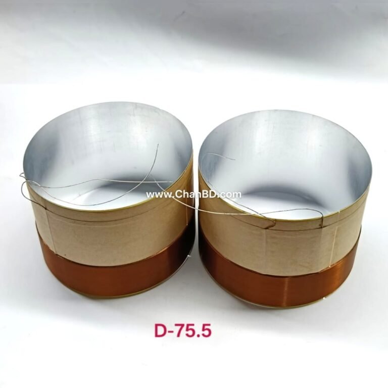 A 75.5 ASV voice coil is an aluminum-skeleton speaker component featuring a 75.5 mm inner diameter, commonly used for repairing 3-inch woofer and stage bass drivers.