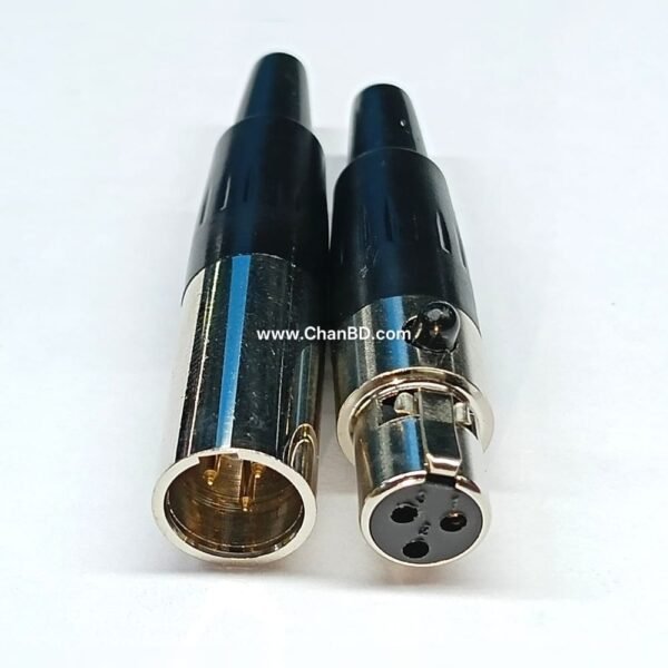 xlr mini jack male female