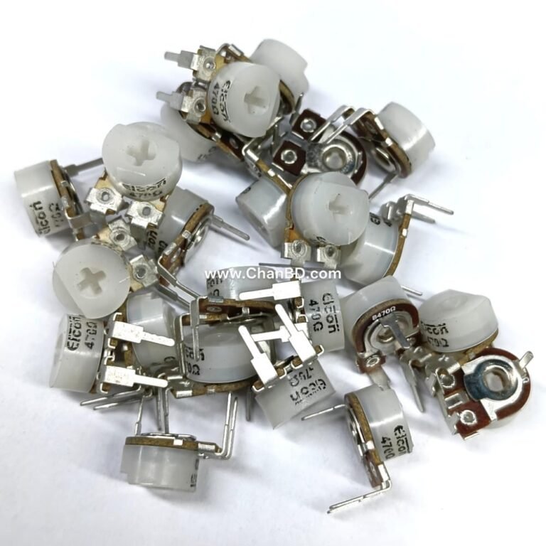 The query combines separate component terms: a 470R Elcon variable resistor (VR) and a separate dust cover/cap. There is no integrated "dust cap VR" part; 470R (470 ohm) refers to an Elcon carbon or metal preset variable resistor (trimmer potentiometer), while an Elcon dust cover typically refers to an air filter wrap or protective terminal cap.