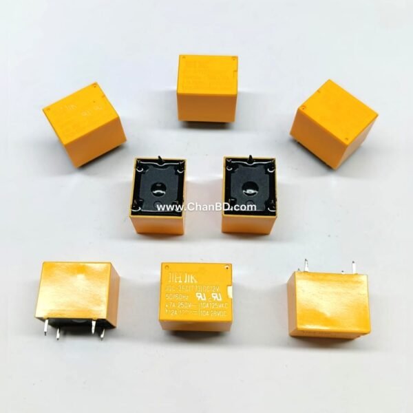 5pin 12v Small Relay / 5pin 12v Yellow Relay (JQC-3FC (T73) DC12V)  Code: 46932595