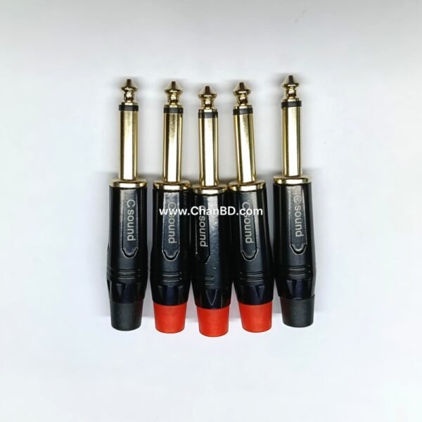 C Sound Black Mono jack (6.3mm)  Code: 24721703