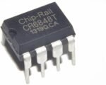 The CR6848T (by Chip-Rail) is a highly integrated, low-cost current-mode PWM controller chip designed for offline AC-DC flyback converters, commonly used in under-60W power supplies, battery chargers, and AC/DC adapters.