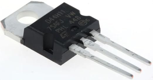 The D44H11 is a popular, medium-power NPN bipolar transistor packaged in a TO-220 case. It is highly prized for its low saturation voltage, fast switching capabilities, and robust 10A current capacity, making it ideal for general-purpose power amplification, switching regulators, and motor drives.