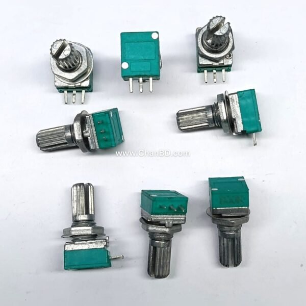 Green VC 3pin- B50k (S-15mm DD3)  Code: 65454318