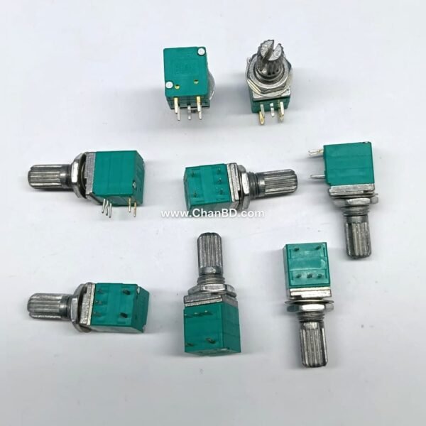 Green VC 5pin- B50k (S-15mm DD3)  Code: 61723902