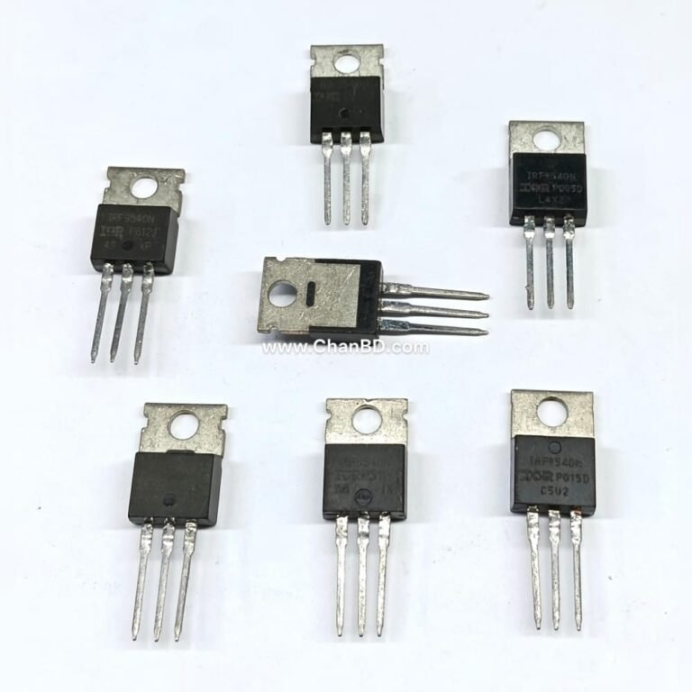 The IRF9540N is a widely used P-channel power MOSFET, primarily chosen for high-efficiency switching, load control, and power management circuits.