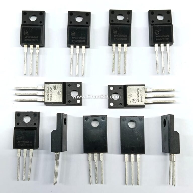 The FQP10N65 (often designated as FQP10N65C) is a high-voltage, 10-ampere N-Channel power MOSFET typically housed in a TO-220 package. It is primarily used for efficient power conversion, high-speed switching applications, and motor controls.