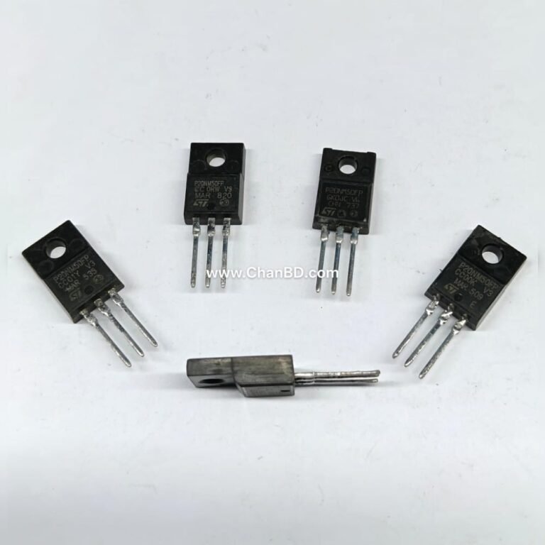 The 20NM50 (often written as 20N50 or 20nm50n) is an N-channel power MOSFET featuring a 500V drain-source voltage, 20A continuous drain current, and low on-resistance of about 0.20 to 0.25 ohms. It uses advanced super-junction or MDmesh technology for fast switching.