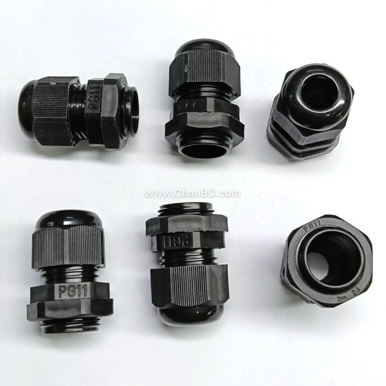 A PG11 is a standard German metric conduit thread size (Panzergewinde) commonly used for electrical cable glands. It is designed to secure and seal cables entering junction boxes, machinery, or control panels.