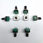 Plastic Small Encoder 5pin Push Rotary (S-15mm)  Code: 54299592 - Image 2
