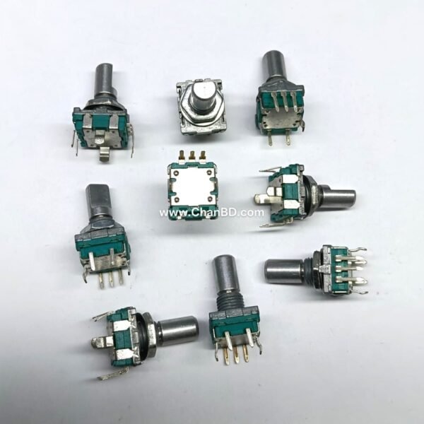 Small Encoder 5pin Push Rotary (S-15mmD)  Code: 01380692