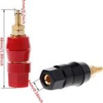 Amplifier TERMINAL Heavy (Red/Black) (Banana plug Binding post)  Code: 93273818 - Image 2