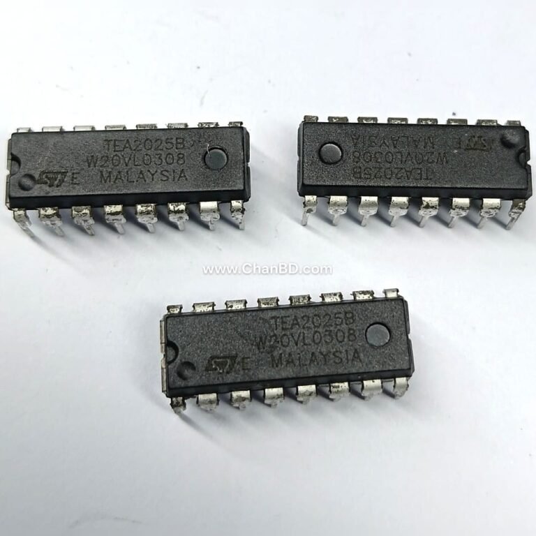 The TEA2025 (or TEA2025B) is a monolithic dual/bridge audio amplifier IC commonly used in portable radios, PC speakers, and DIY electronics. It operates on a supply voltage of 3 V to 15 V and delivers up to 2.3 W per channel in dual (stereo) mode or roughly 4.7 W in bridge mode.
