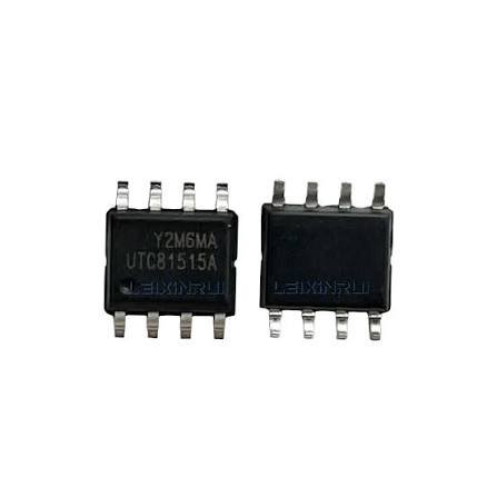 The UTC81515A is an 8-pin (SOP-8) integrated circuit manufactured by Unisonic Technologies (UTC). It acts as a PWM (Pulse Width Modulation) power management chip, primarily utilized in switch-mode power supplies (SMPS), battery chargers, and compact adapters. Key details and specifications include:
