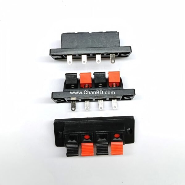 Speaker Plastic 4pin PUSH TAG  Code: 01317907
