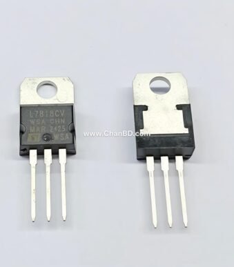 The L7818 is a three-terminal positive linear voltage regulator IC that steps down a DC input voltage (up to 35 V) into a stable, fixed +18 V output at currents up to 1.5 A.